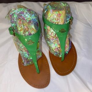 Coach Vitalia Thong Sandals